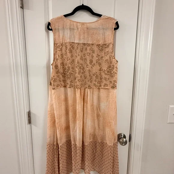 Logo by Lori Goldstein- Boho/ Fairycore Patchwork Duster- (large) - Picture 5 of 5